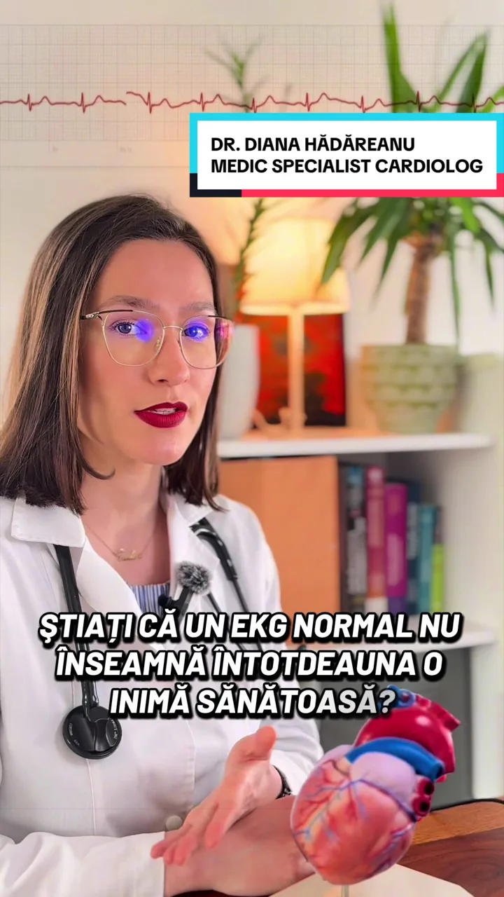 Miniatură video: EKG normal și ecografia cardiacă — Dr. Diana Hădăreanu
