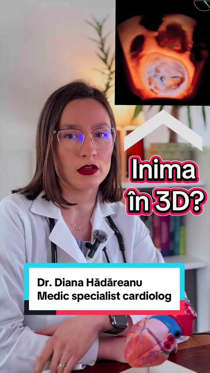 Miniatură video: Inima în 3D, la ecografia cardiacă — Dr. Diana Hădăreanu